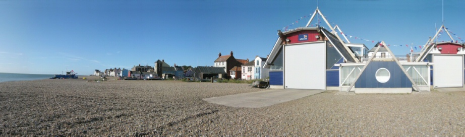 Aldebugh beach from RNLI